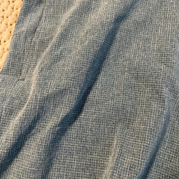 Walter Hagen Blue Flat Front Shorts - Picture 2 of 4